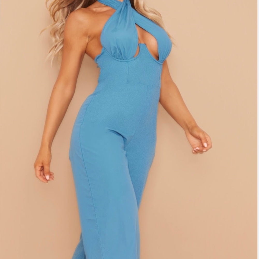 Pretty little thing leg jumpsuit
